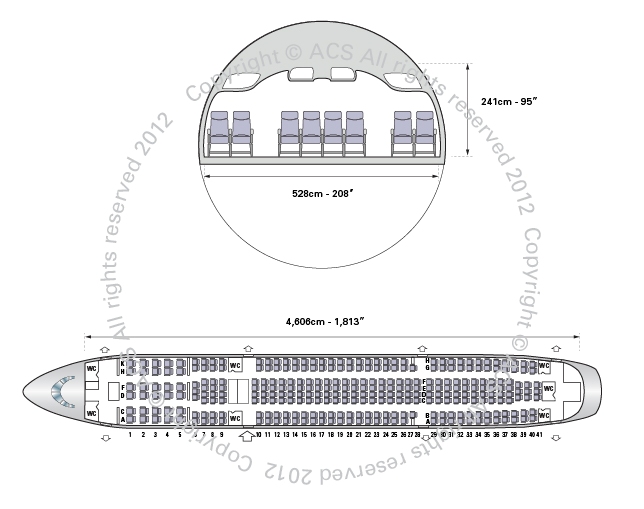 Аэробус 340 600 conviasa схема расположения мест AIRBUS A340-200 300